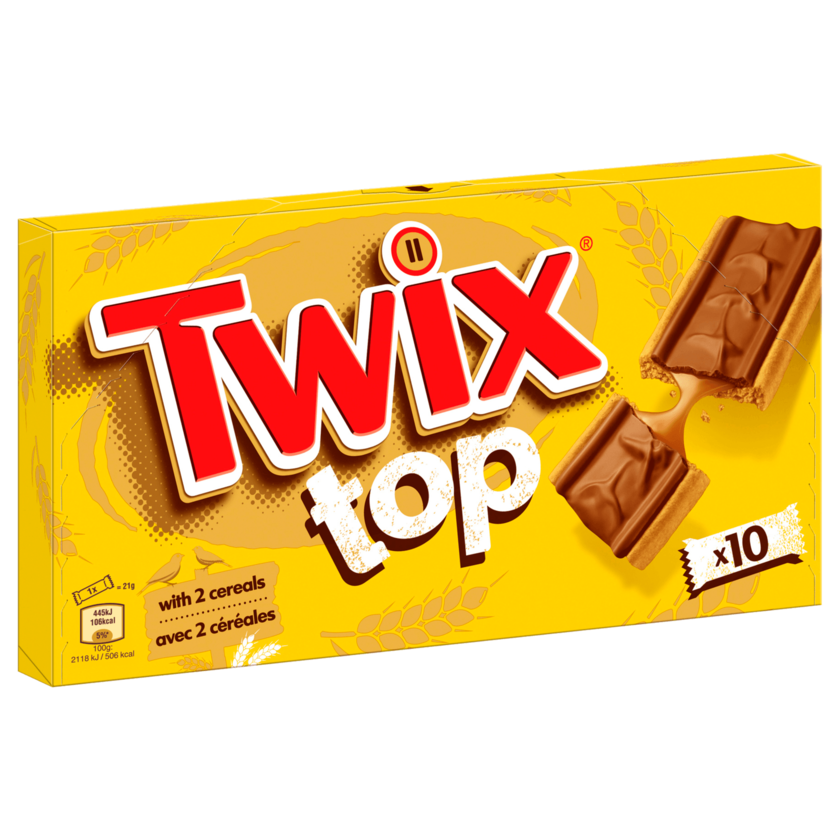 Twix Top Schoko-Biscuits 10x21g